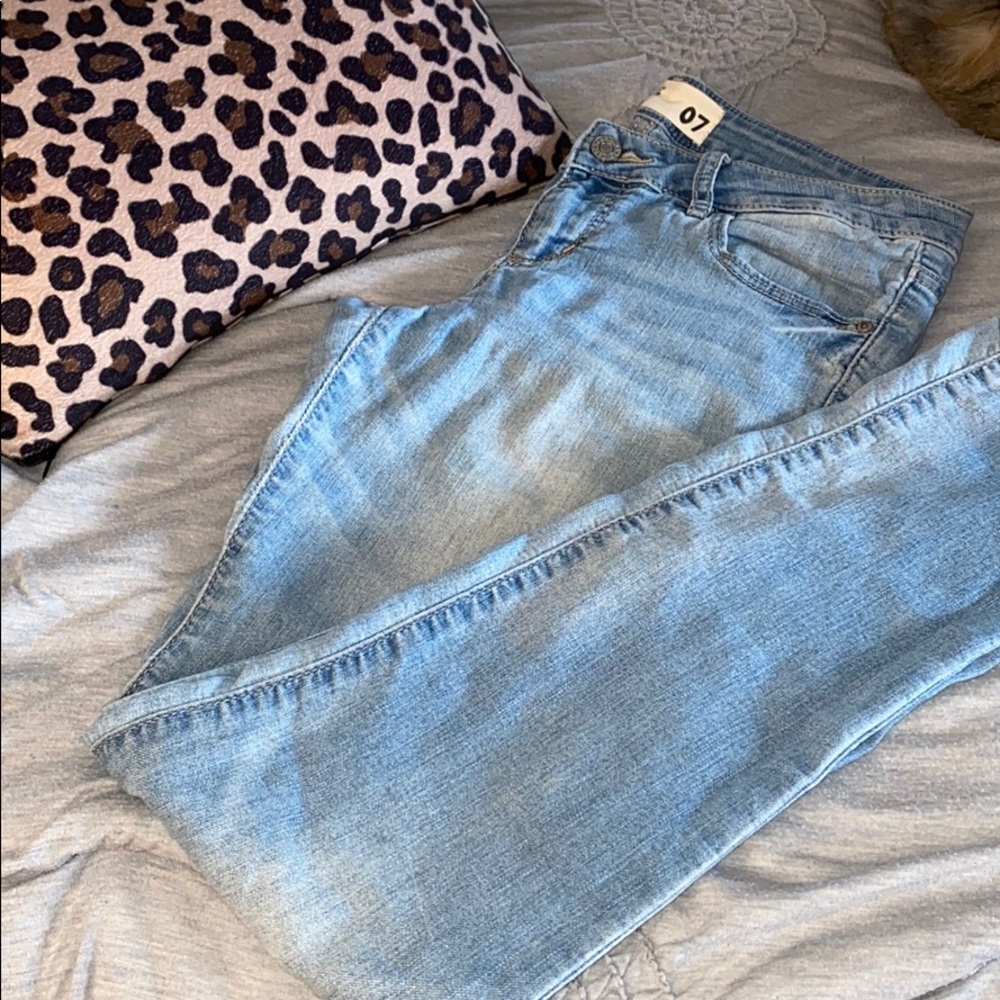 Garage Light Wash Jeggings